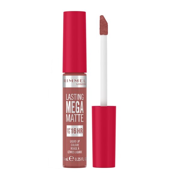„Rimmel Lasting Mega Matte“ lūpų dažai, 200 oz, „Pink Blink“