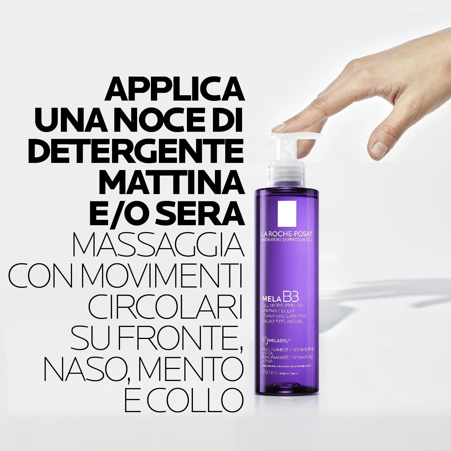 Mela B3 Mela B3 Gel Detergente Micro-peeling Anti-macchie - Gel detergente viso