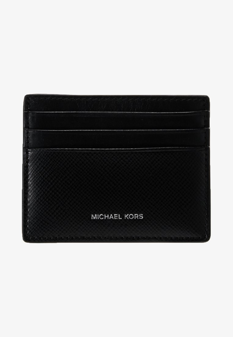 Michael Kors HARRISON - Visitekaarthouder - zwart