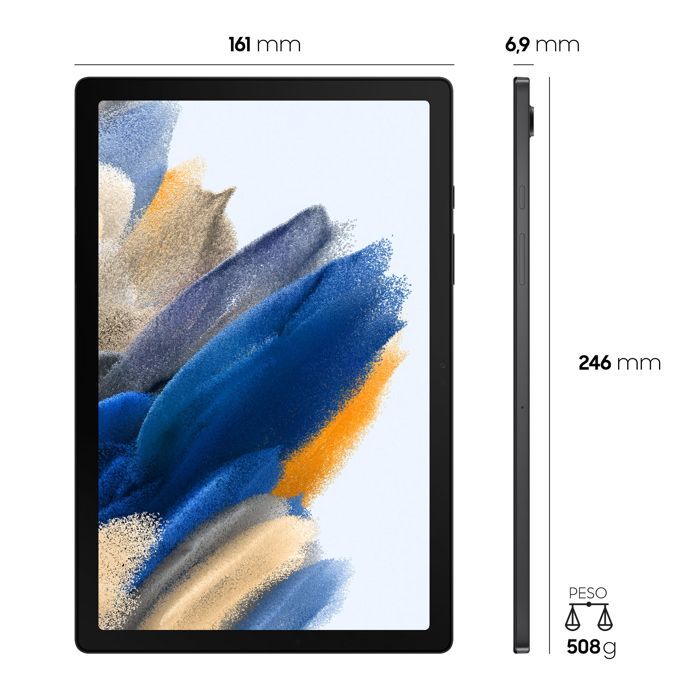 Tablet - SAMSUNG - Galaxy Tab 8 - 10,5 polegadas - 64 GB - 4 GB de RAM - 4G LTE