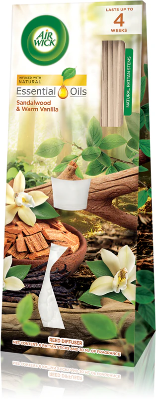 Aroma difuzér Air Wick Essential Oils Sandalwood & Warm Vanilla