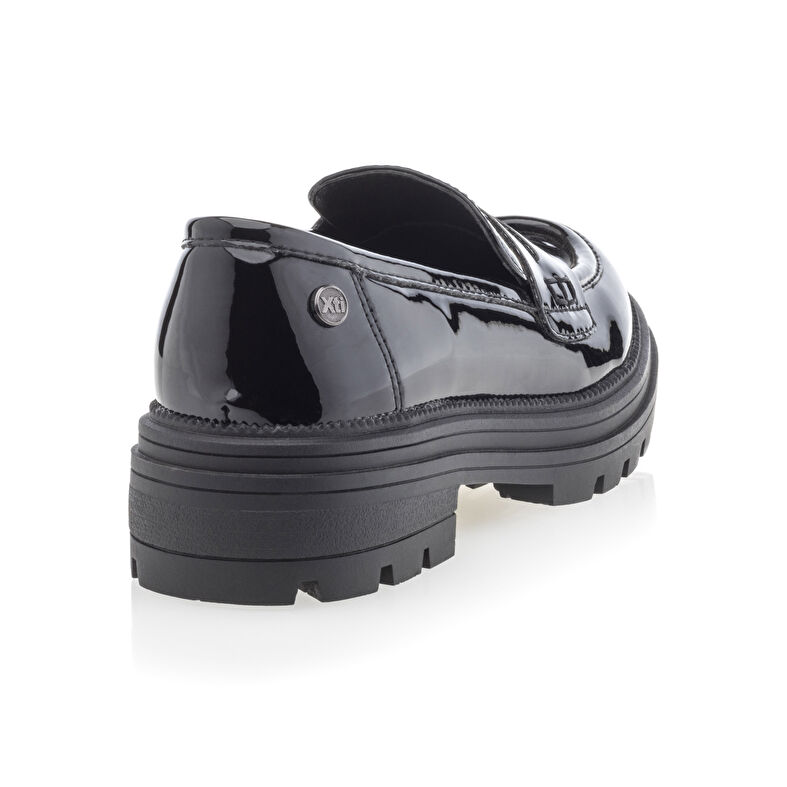 Svarte loafers/båtsko til jente
