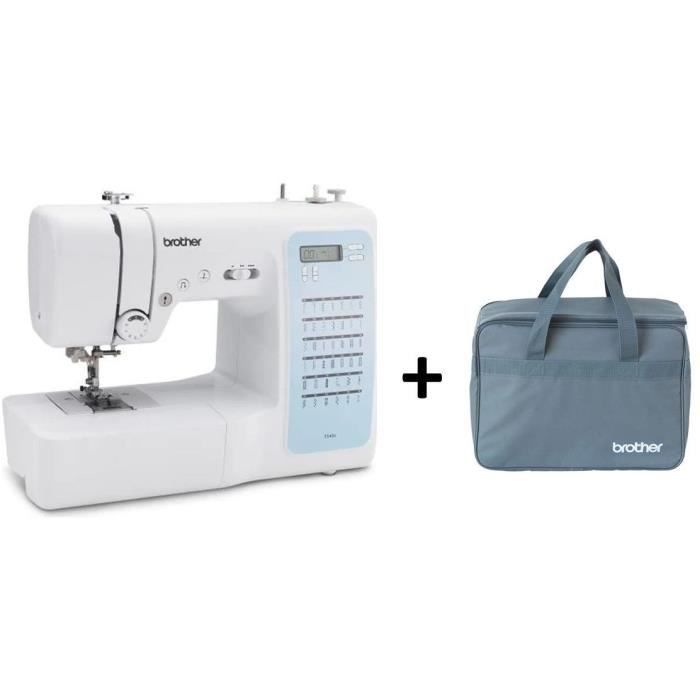 Máquina de coser electrónica BROTHER FS40s - 40 patrones de puntada - Pantalla LCD - Bolsa de transporte