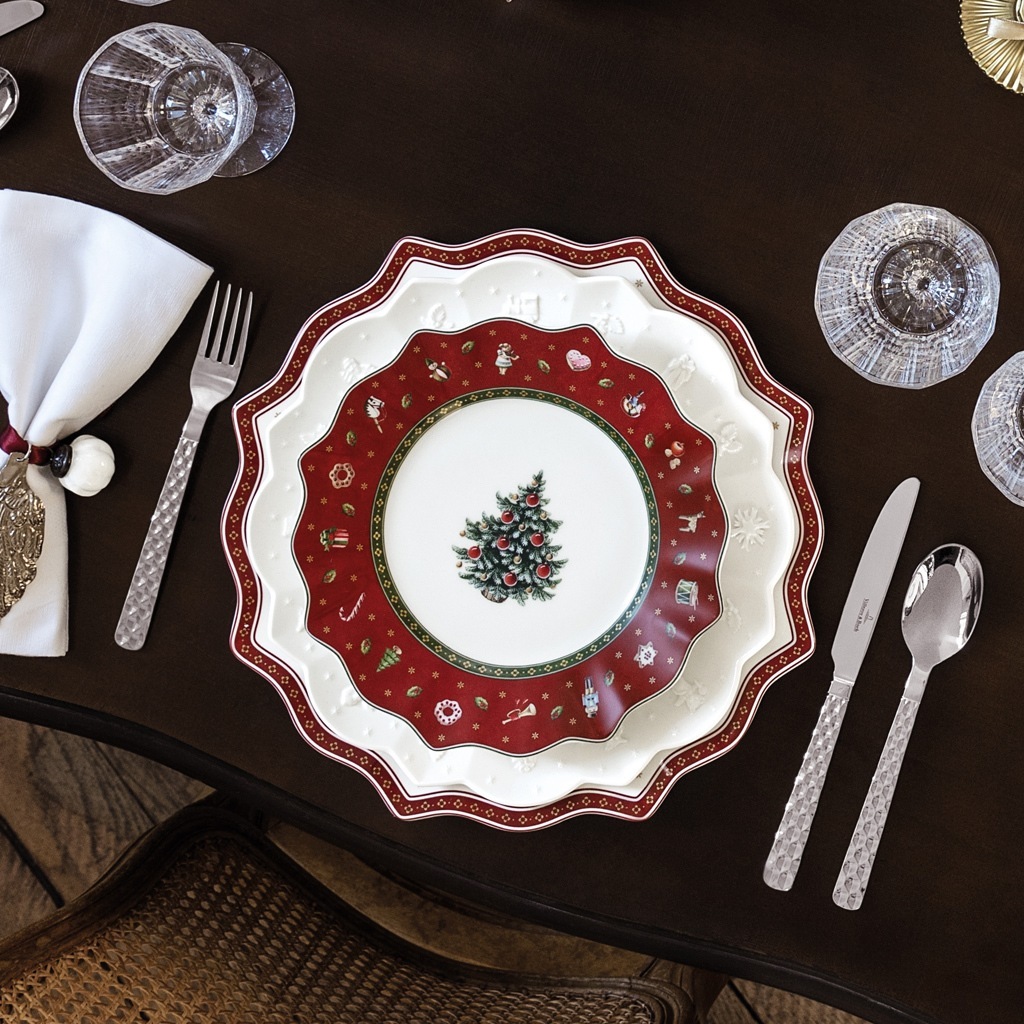 Villeroy & Boch tanjir za doručak, Toy's Delight, crveni – 1 komad