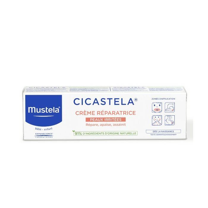 Mustela cicastela crème réparatrice 40ml