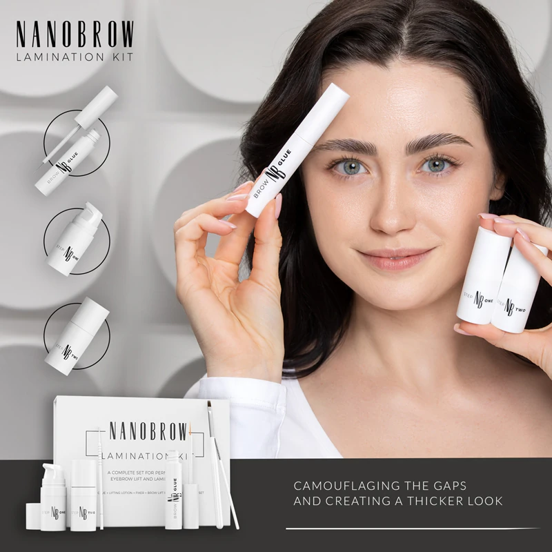 Nanobrow Lamination Kit wenkbrauwvormpalet