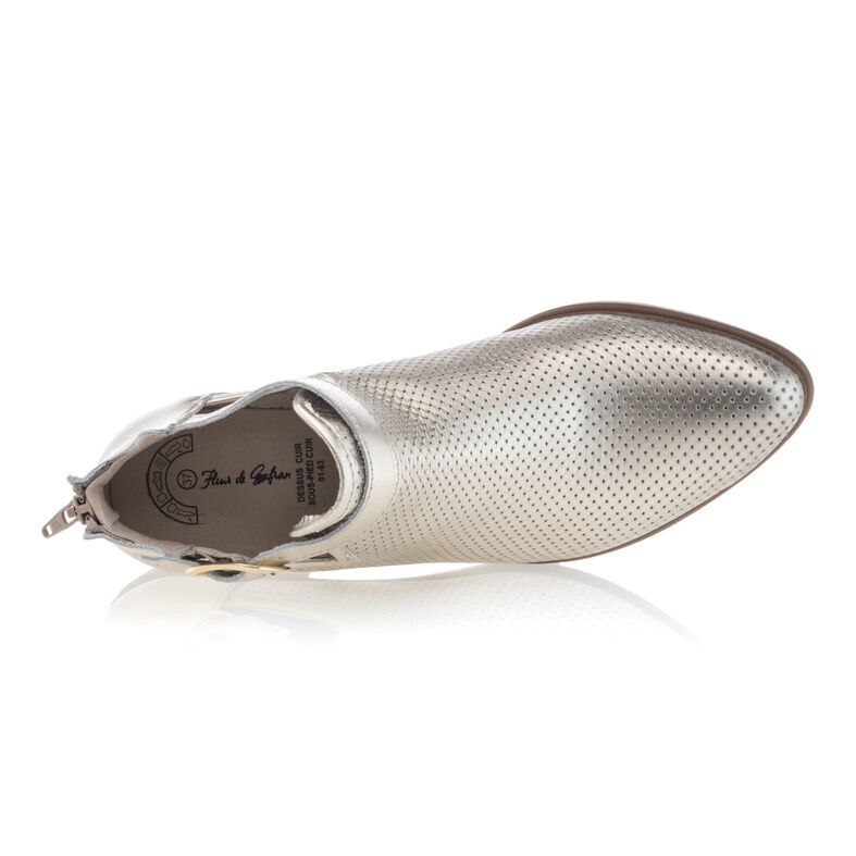 Gelbe Damenstiefel / Stiefeletten