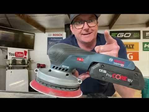 BOSCH 18 V Akku-Exzenterschleifer 125 mm Skin GEX 18 V-125 0601372241