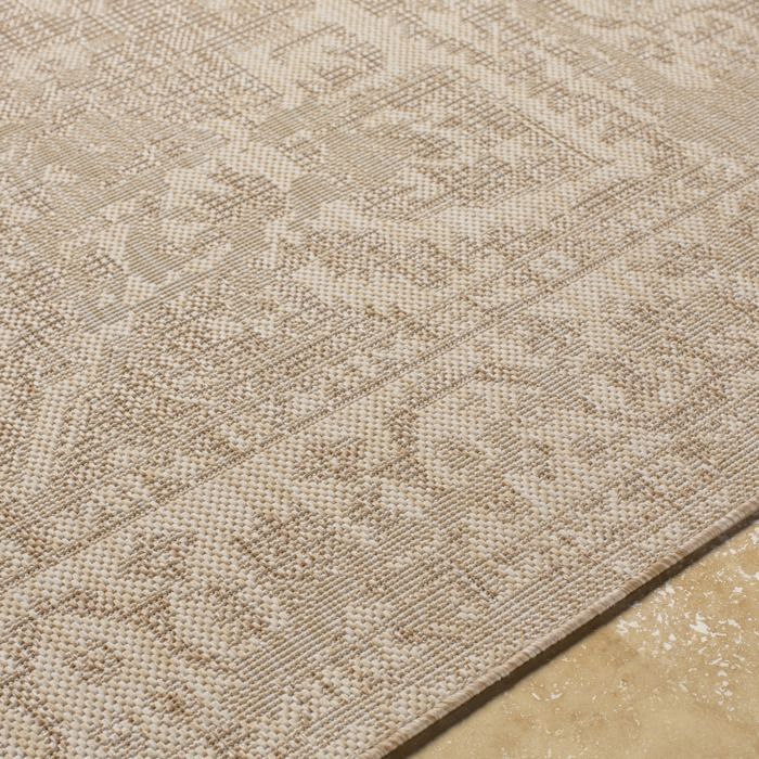 LIVABLISS GENA Jute Look Buiten-/Binnenkleed 160x213cm Beige/Ivoor