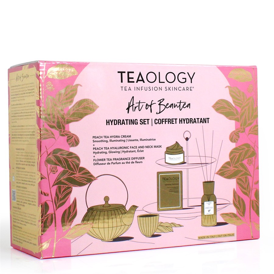 Teaology Édition limitée Kit hydratant au thé à la pêche