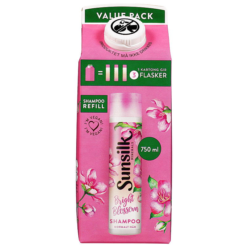 Champú Sunsilk 750 ml, recambio Blossom Sunsilk