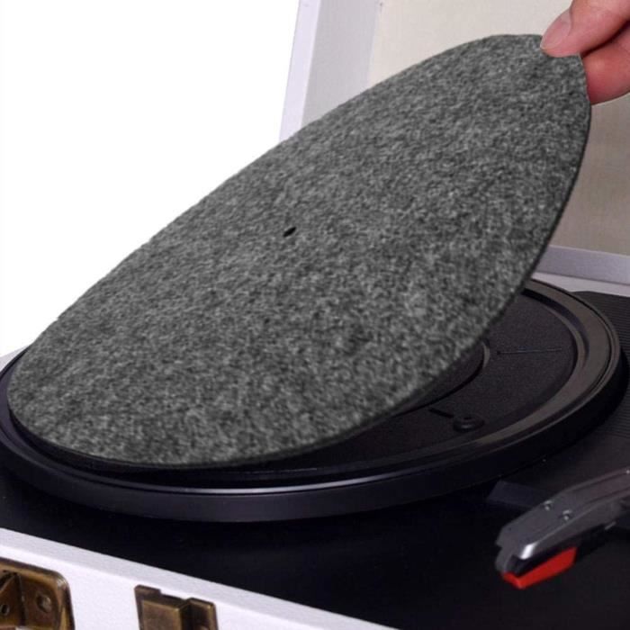 Sonew Turntable Felt Mat, Wool Felt Mat for Turntable to Reduce Vibrations, Turntable Mat