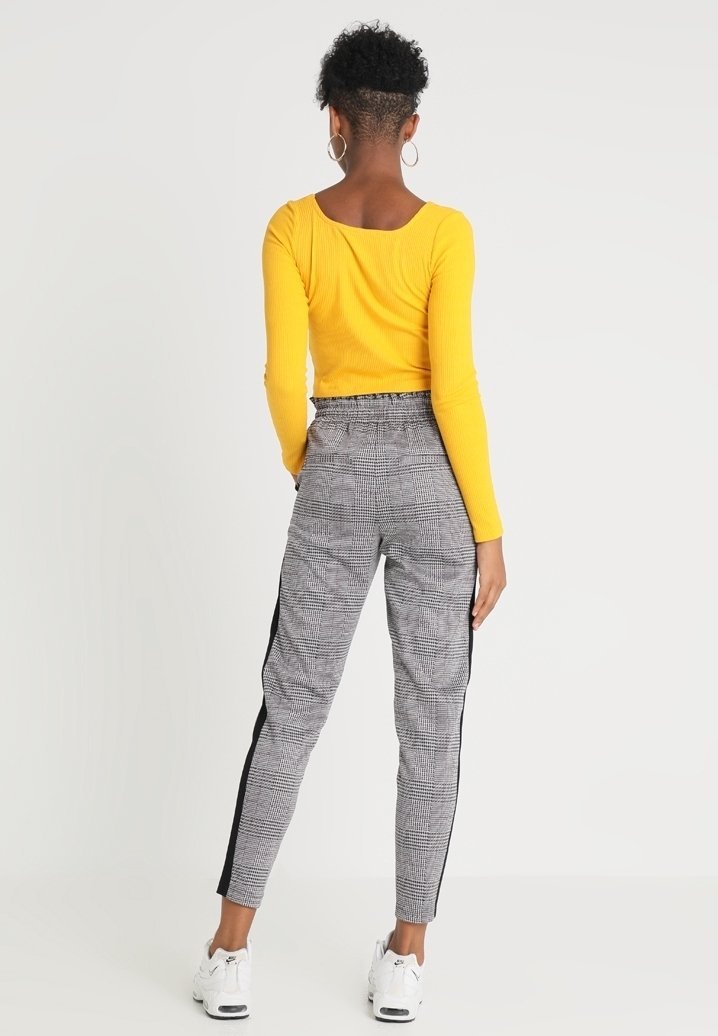 SOLO pantaloni - grigio screziato