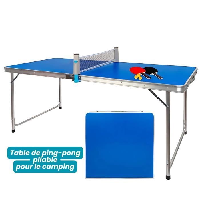 Tavolo da ping pong - Devessport - 4730 - 120 x 60 x 70 cm - Accessori inclusi - Per esterni
