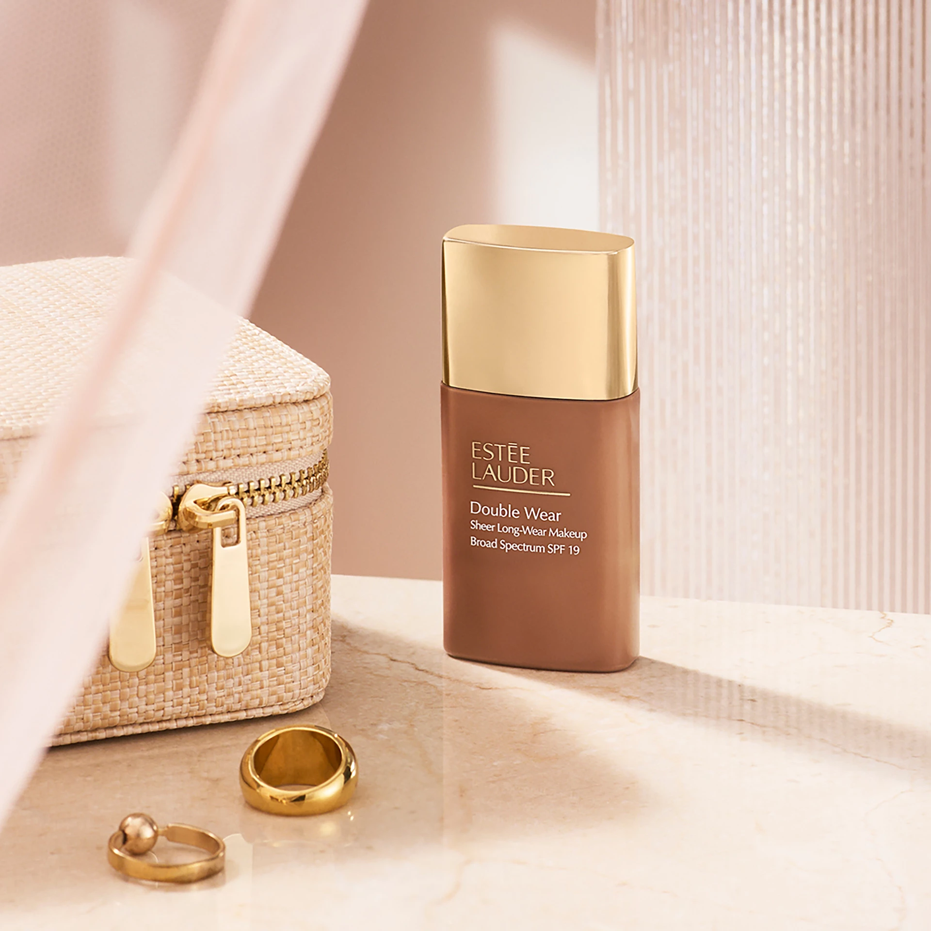 Fond de ten transparent de lungă durată Double Wear SPF20 3N1 Ivory Beige - Estée Lauder