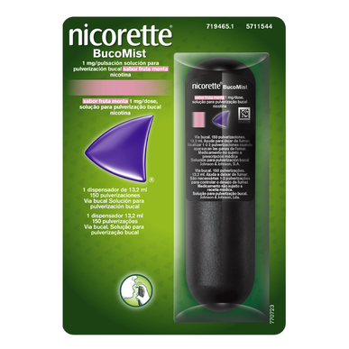 Nicorette Nicorette BucoMist purškiklis į burną 13,2 ml 13,2 ml