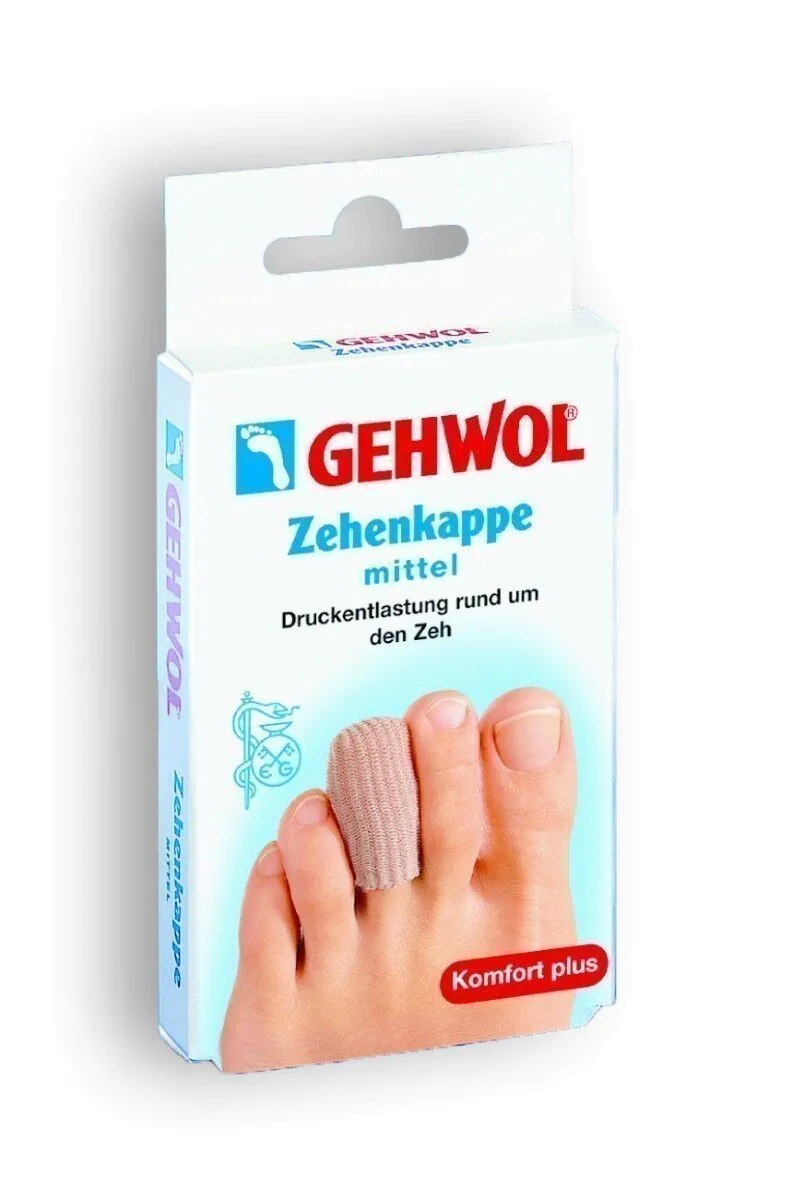 Gehwol Nakładka na palec beżowa, Rozmiar średni
