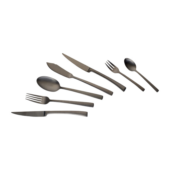 Avelino bestekset, 42-delig, voor maximaal 6 personen, Black Edition