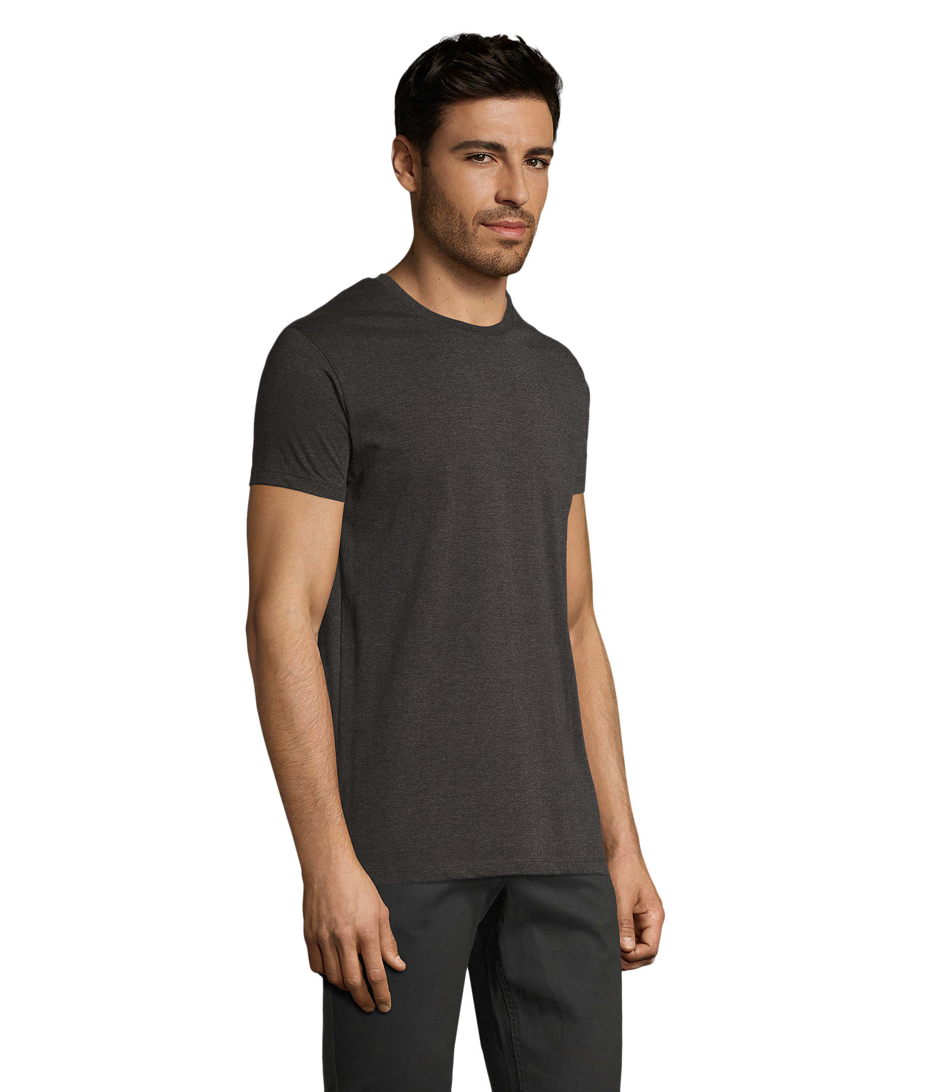 Camiseta Sols Imperial Fit com gola redonda