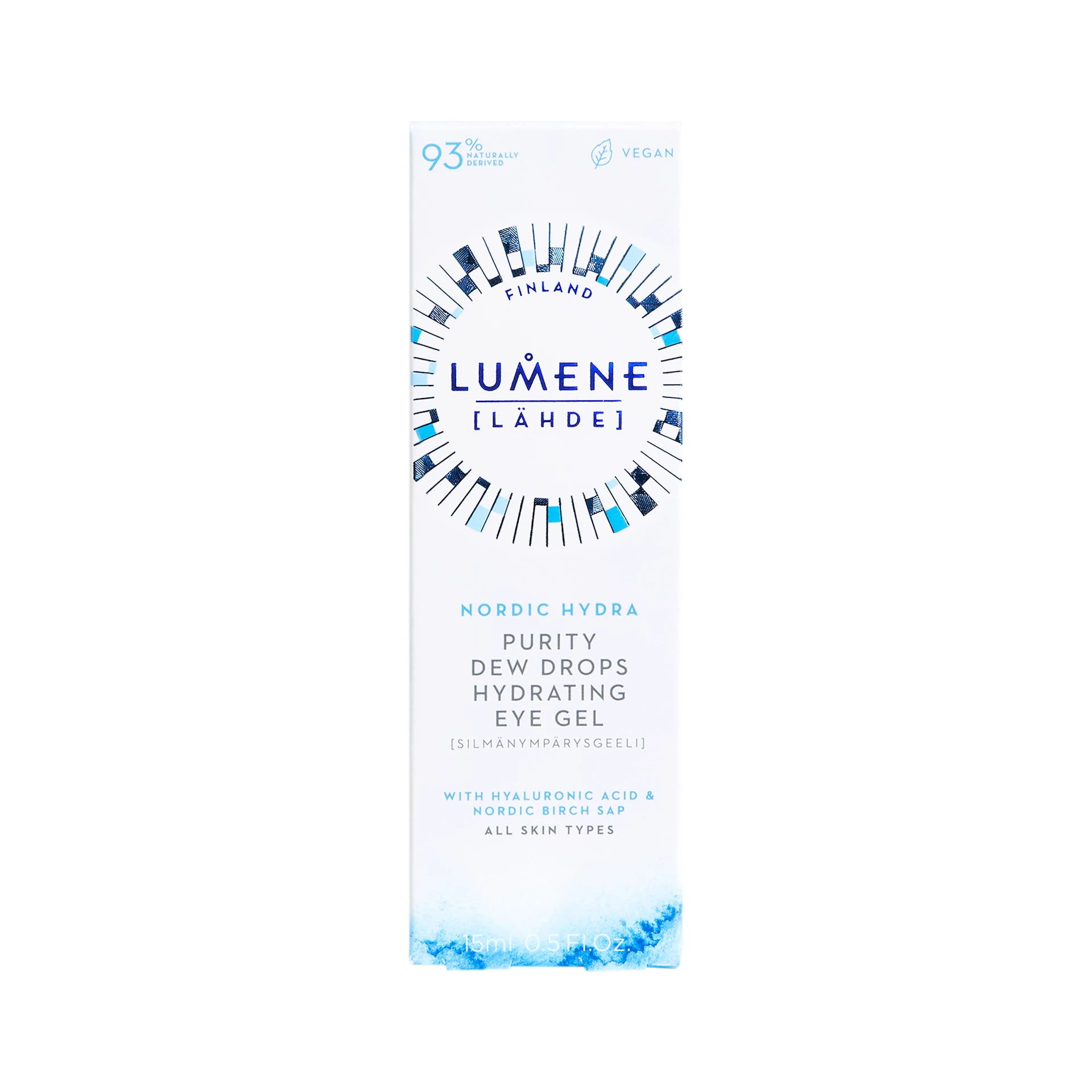Nordic Hydra Purity Dew Drops hidratáló szemkörnyékápoló gél 15 ml - Lumene
