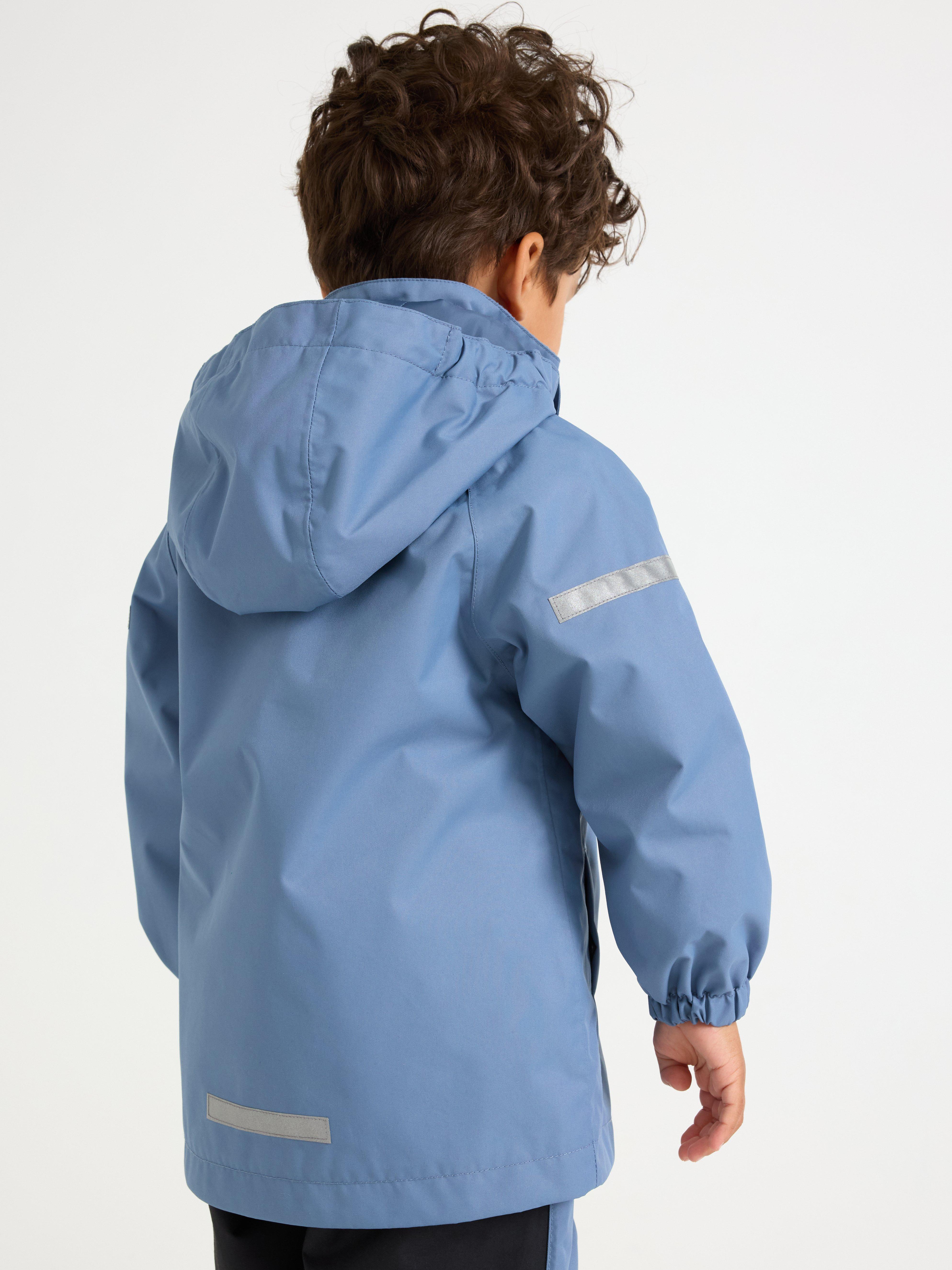 Nepromokavá shellová bunda Dusty blue