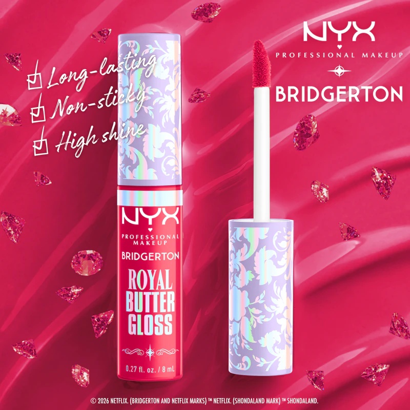 NYX Professional Makeup Bridgerton Royal Treasures acu ēnas