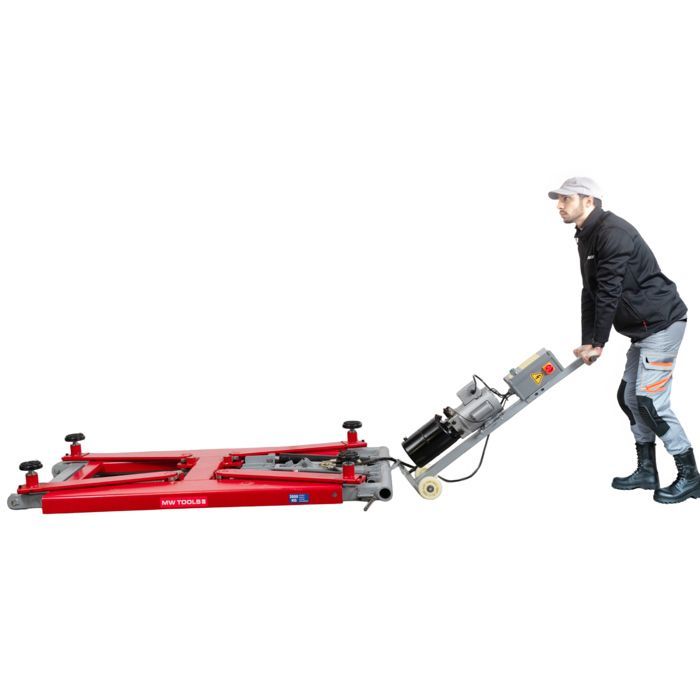 Pont ciseaux mobile hydraulique 3T 1287mm 230V MW Tools MSL305M