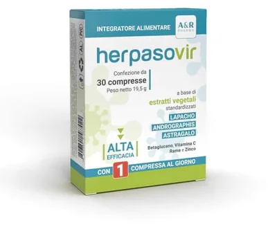 A&R PHARMA Herpasovir 30 capsules