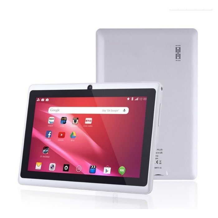 Tablette Android pour Enfants, Processeur Quadricœur 8 Go, 3000 mAh, Contrôle Parental, WiFi Bluetooth, Tablettes de Jeux Éducatifs