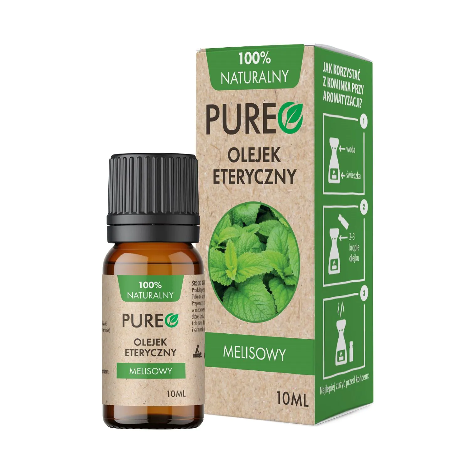 Pureo Naturalny olejek eteryczny Melisowy