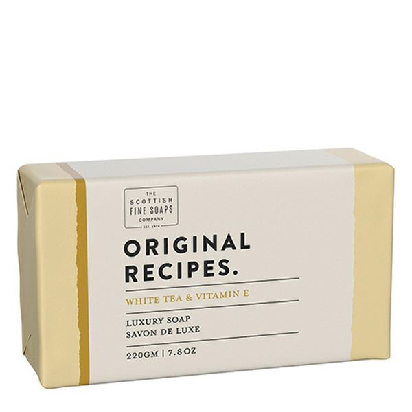 Scottish Fine Soaps Alkuperäinen valkoista teetä ja E-vitamiinia sisältävä saippua