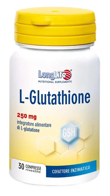 Long Life antioxidant voedingssupplement LongLife L-Glutathion 250 mg 30 tabletten