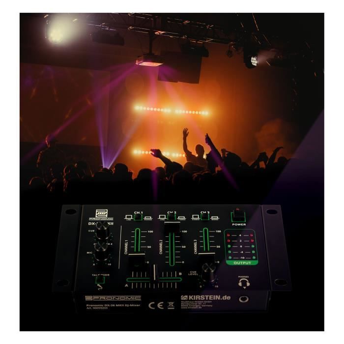 Pronomic DX-26 MKII DJ-Mixer