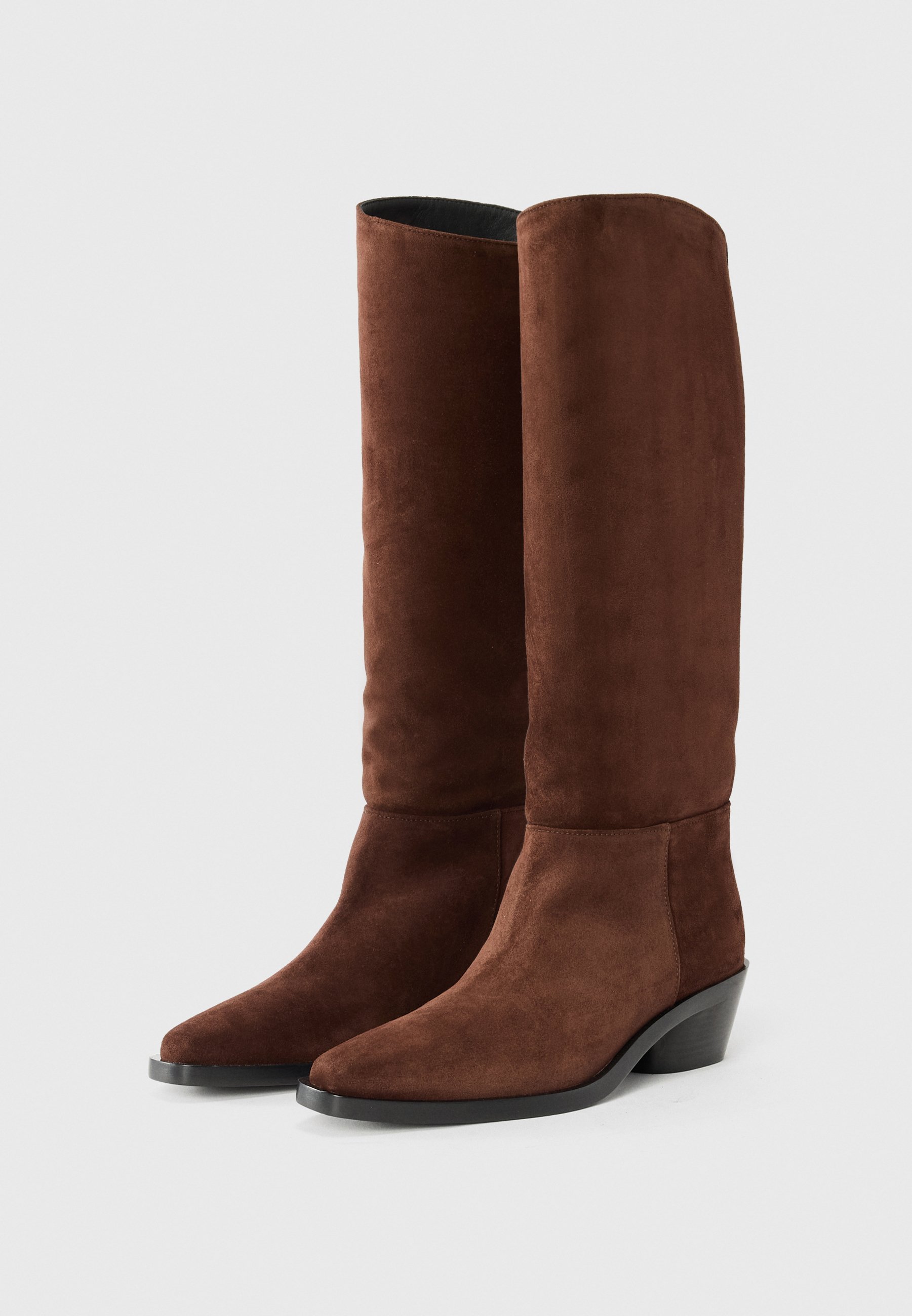 Proenza Schouler BRONCO - Cowboy-/motorlaarzen - chocolade