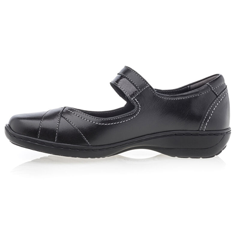 Zapatos cómodos para mujer, color negro.