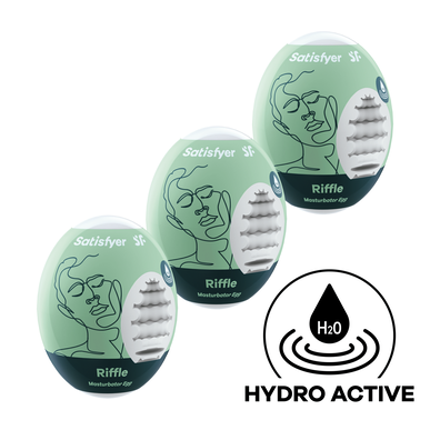Satisfyer Egg Rifle férfi maszturbátor szett (3 darabos)