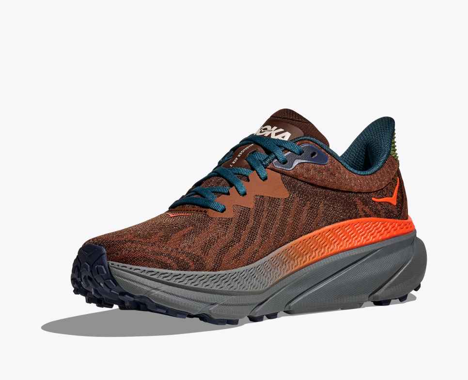 HOKA Challenger 7 Mineral Brown / Asteroid
