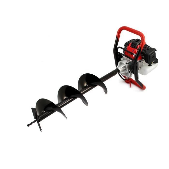 Trivella T-Mech da 52 cc, betoniera e battipalo da 120 mm, motore a 4 tempi - Attrezzi da giardino, giardinaggio, ristrutturazione esterni, pronto soccorso