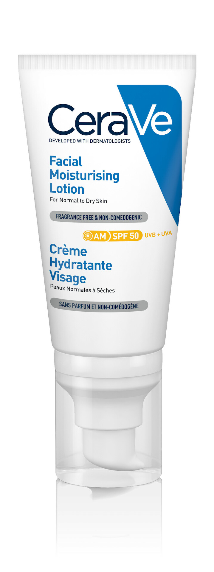 CeraVe hidratáló arcápoló SPF50 AM 52 ml - CeraVe
