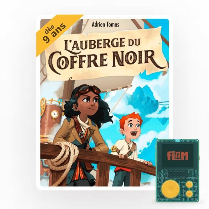 Interactief luisterboek - Lunii - De herberg met de zwarte kist - Interactief avontuur - 3 uur en 9 minuten - Vanaf 9 jaar