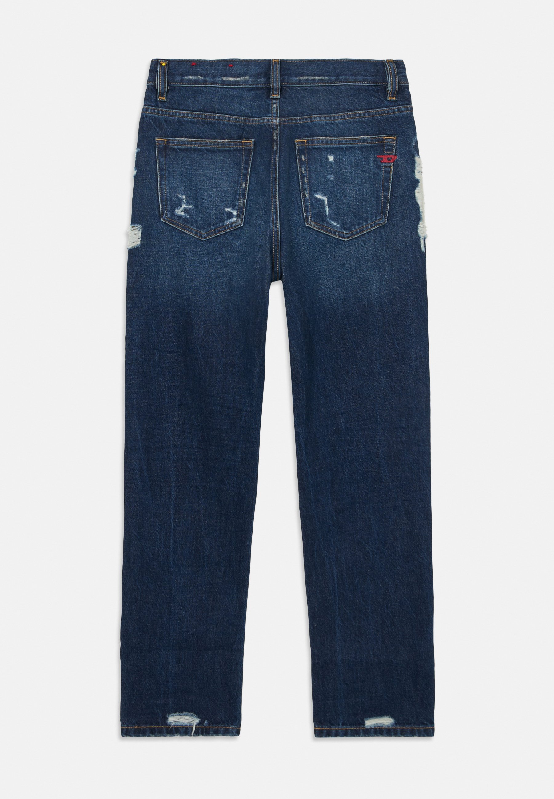 Diesel D VIKER UNISEX - Rechte jeans - blauwe denim