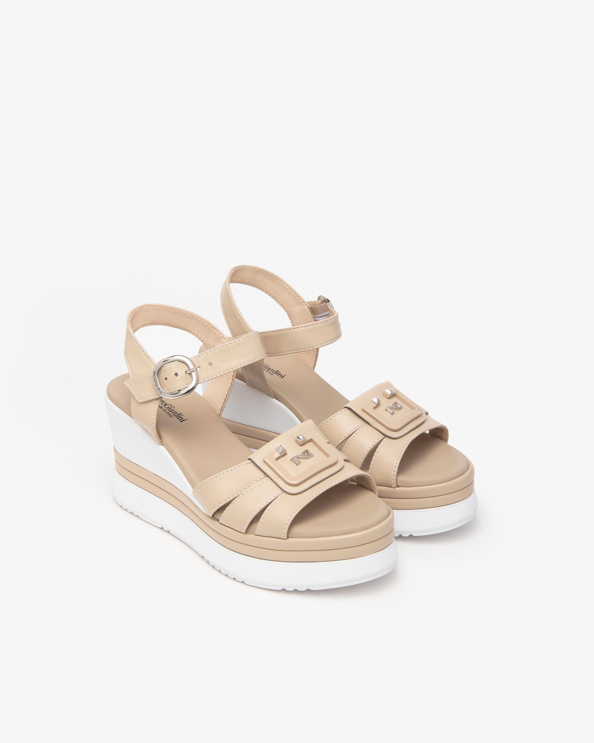  Damen-Ledersandalen