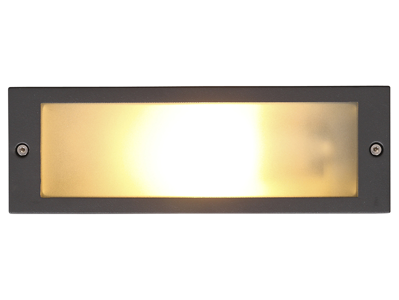 Kinkiet zewnętrzny Ina aluminiowy szary