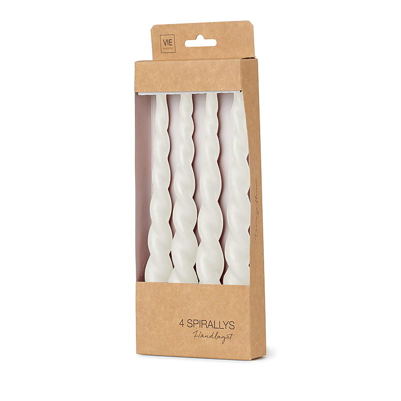 Vie Selected spirallampe 4-pakning 24 cm hvit