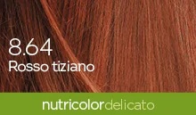 BIOKAP Biokap Nutricolor Delicato 8,64 barva met vlasy Titiaanrood
