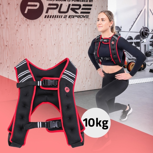 Pure2improve 10kg Neopren-Gewichtheberweste