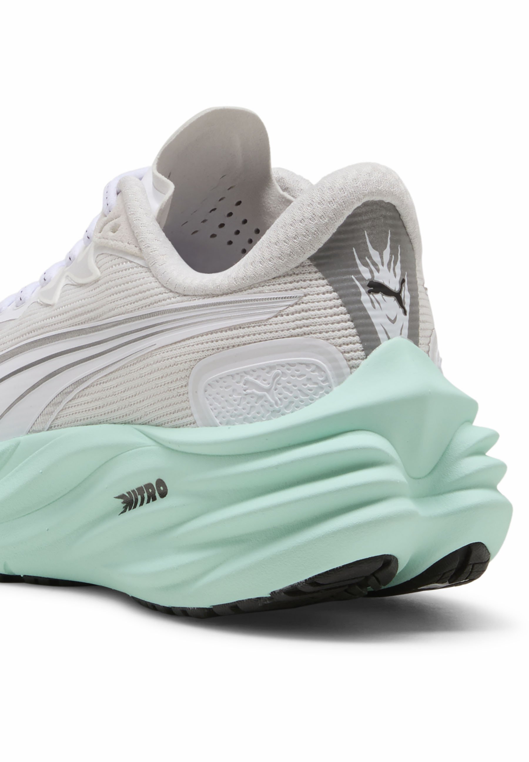 Puma VELOCITY NITRO - Wandelschoenen - wit/mint melt