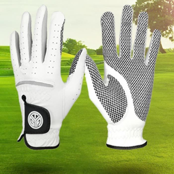 Golfhandschuhe – SALALIS – Linkshänder – Atmungsaktives Leder – Rutschfest – Optimaler Tragekomfort