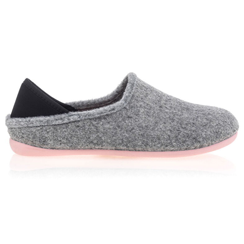 Moteriškos pilkos šlepetės