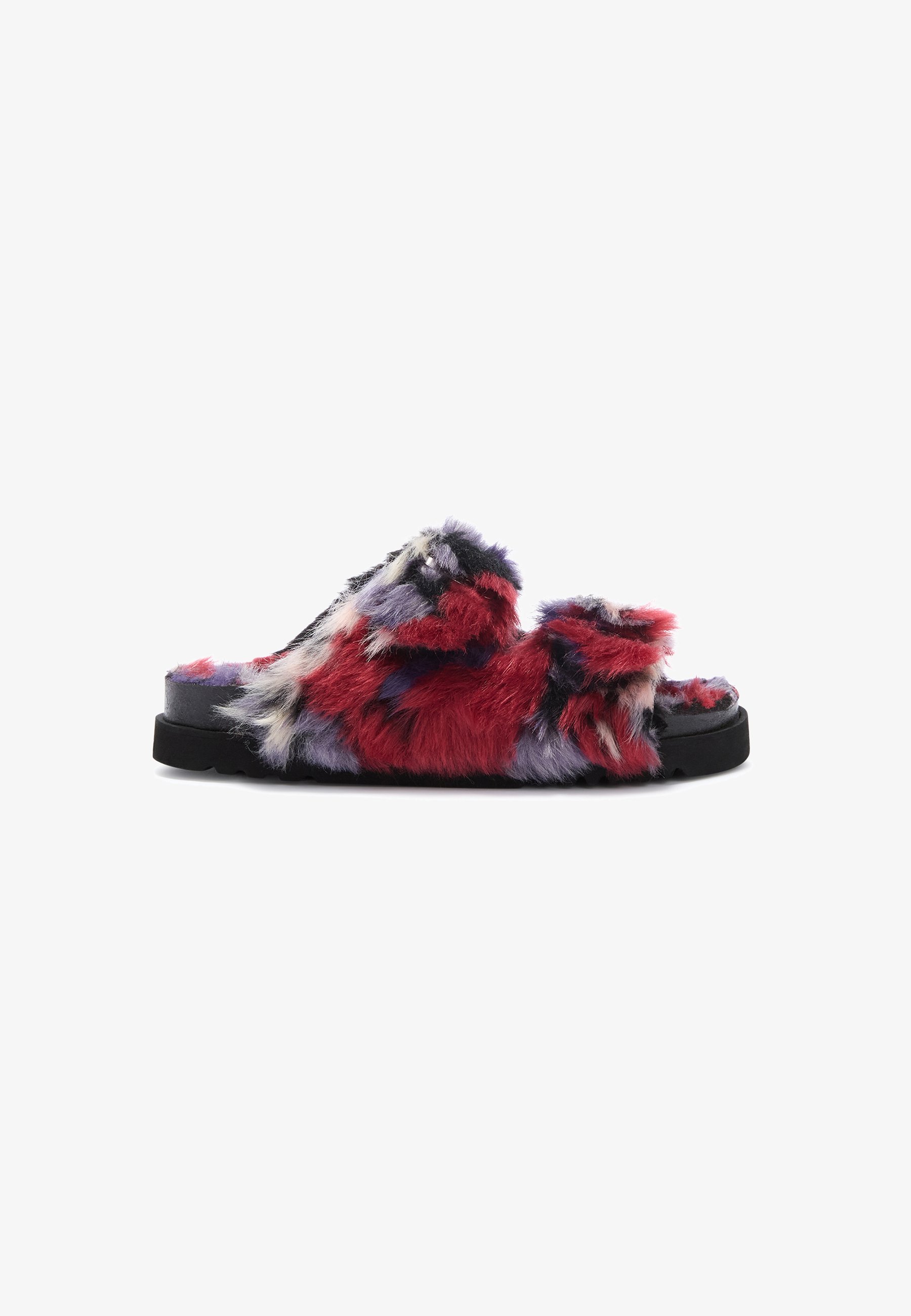 Scholl BELLE - Mules - rouge multicolore